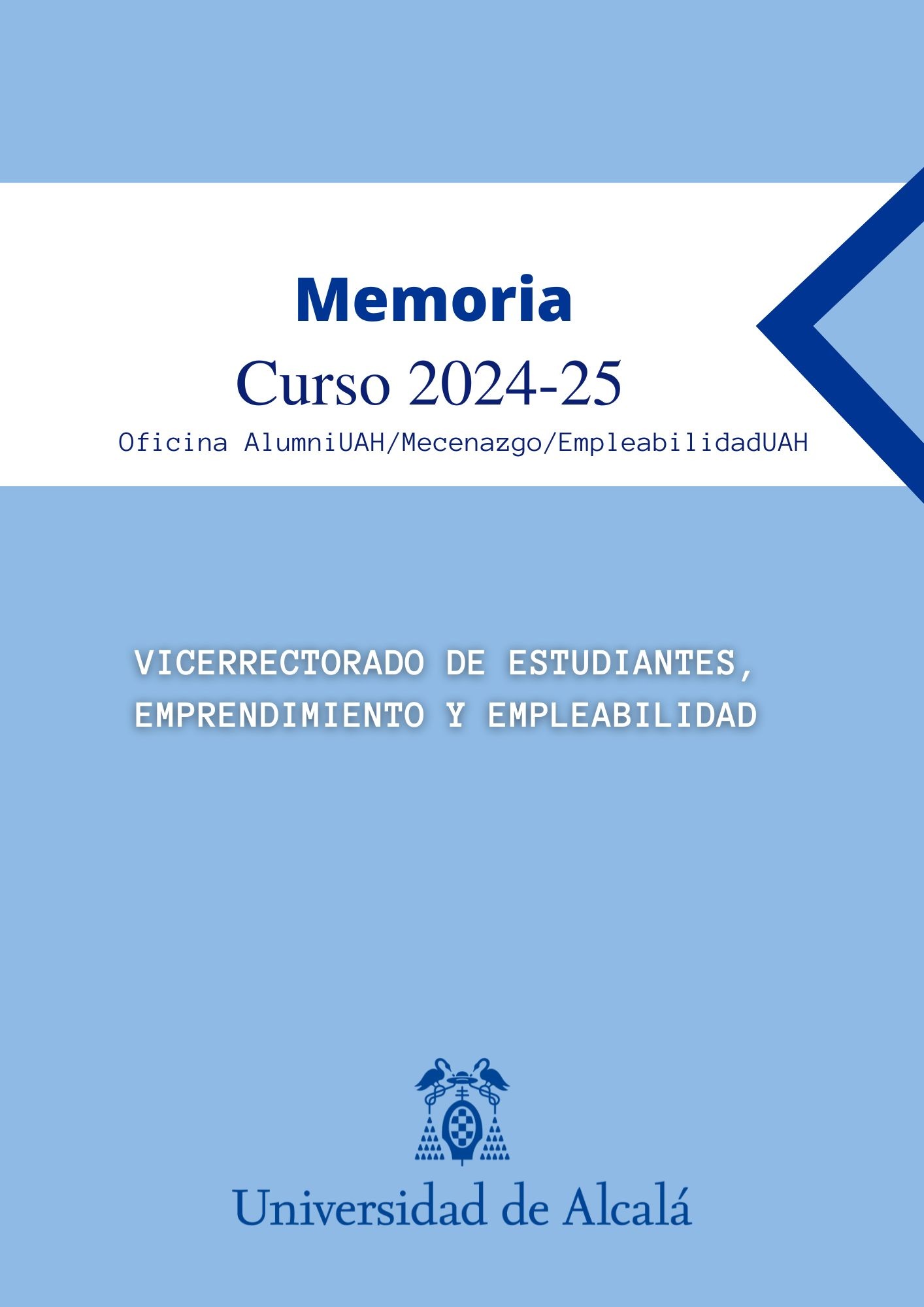 Memoria de Gestión y Actividades Curso 2024-25
