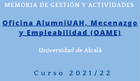 El curso 2021/22 en la Oficina AlumniUAH