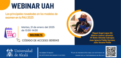 Las principales novedades en los modelos de examen en la PAU 2025 Las principales novedades en los modelos de examen en la PAU 2025